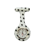 Nurse Watches Printed Style Clip-on Fob Brooch Pendant Pocket Hanging Doctor Nurses Medical Quartz Watch HSJ88