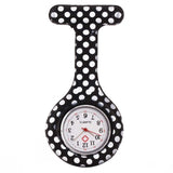 Nurse Watches Printed Style Clip-on Fob Brooch Pendant Pocket Hanging Doctor Nurses Medical Quartz Watch HSJ88
