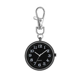 Fashion Unisex Round Dial Quartz Analog Nurse Keychain Pocket Watch Keychain Pocket Watch Keychain Pocket Watch Keychain
